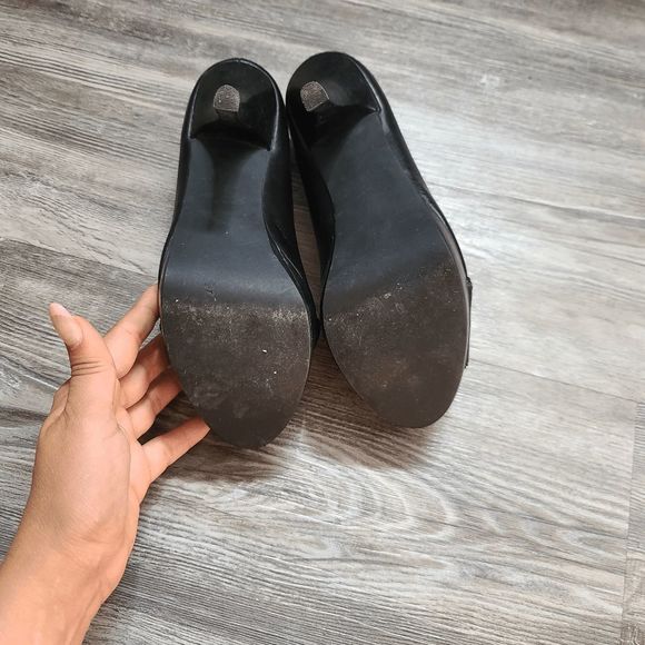 Michael Kors Peep Toe Pumps Size 6.5 - Picture 5 of 14